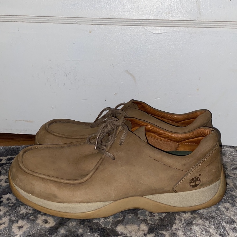 Timberland leather shoes loafer style smart comfort